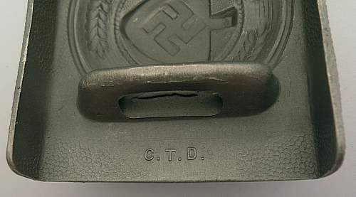 RAD Buckle with Tab - Christian Theodor Dicke &amp; Co