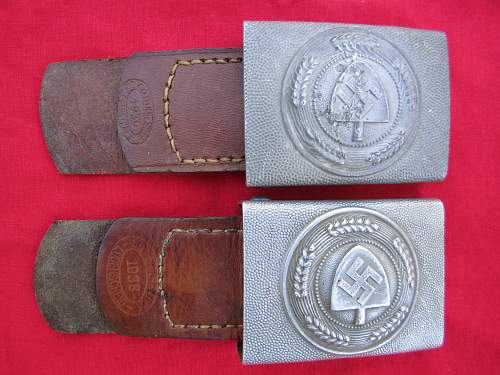 Two tabbed  RAD buckles for opinion please