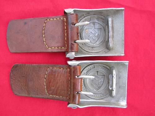 Two tabbed  RAD buckles for opinion please