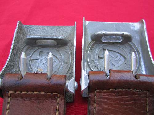 Two tabbed  RAD buckles for opinion please