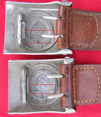 Two tabbed  RAD buckles for opinion please