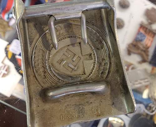 Thoughts on this M4/30 Berg &amp; Nolte 1937 RAD Buckle?