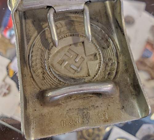 Thoughts on this M4/30 Berg &amp; Nolte 1937 RAD Buckle?