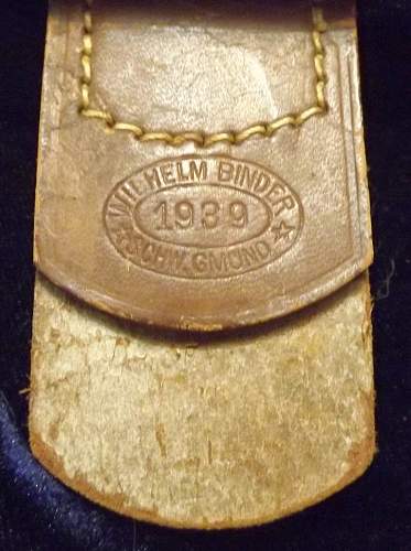 RAD buckle  Wilhelm Binder, Schwab-Gmund