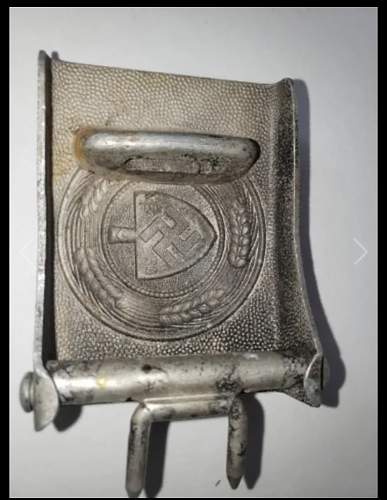 Reichsarbeitsdienst Buckle opinions