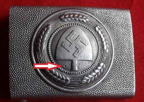 Reichsarbeitsdienst Buckle opinions