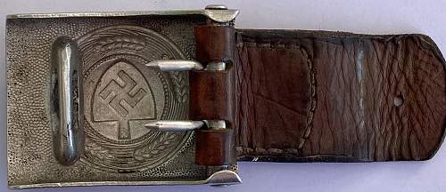 Gustav Brehmer buckle 1937