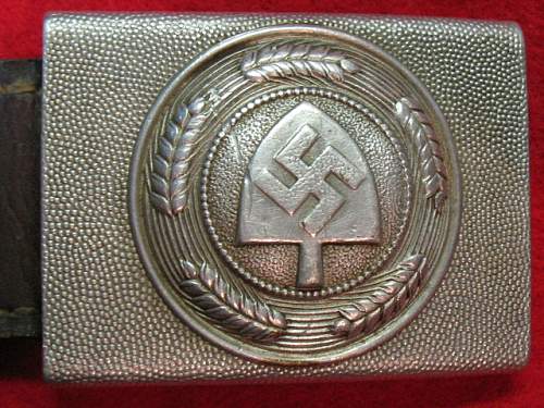 1936-1939 RAD buckles