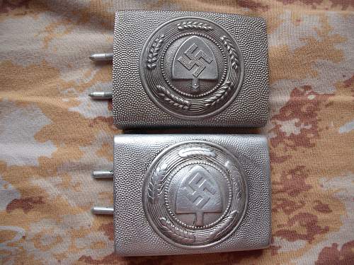two RAD buckles