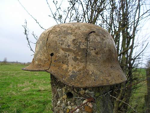 Winter m40 helmet