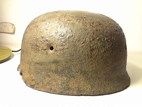 M38 helmet in relic condition