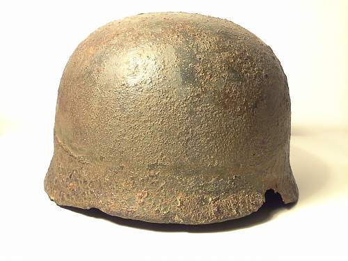 M38 helmet in relic condition