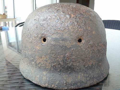 M38 helmet in relic condition