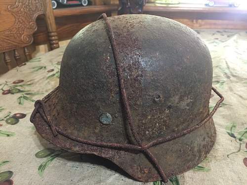 cool old helmet