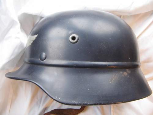 M40 luftschutz helmet.