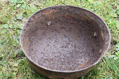 M38 helmet in relic condition