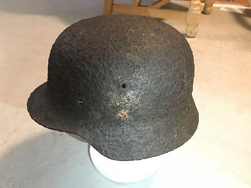 WW2 Org. Todt Helmet Relic!