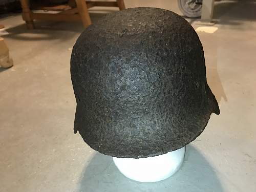WW2 Org. Todt Helmet Relic!