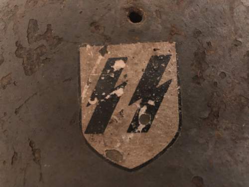 Relic M40 Waffen SS Helmet - Help, is it fake?