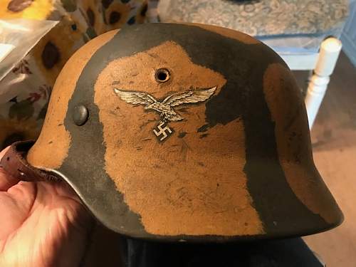 Luftwaffe Helmet Authenticity Needed