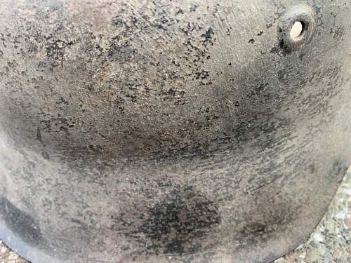 NS64 early ND M42 helmet semi-relic