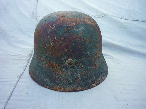 German helmet from Stalingrad