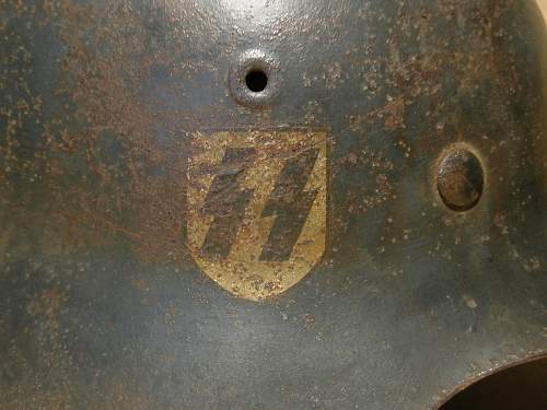 M42 SS helmet 5182 lot number unidentified maker