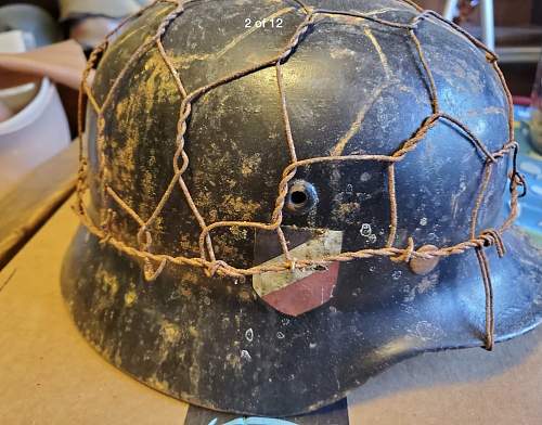 German WWII Helmet M35