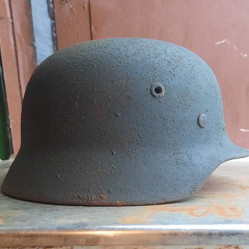 M40 Stahlhelm NS66 batch. Nr. DN? Single decal WH