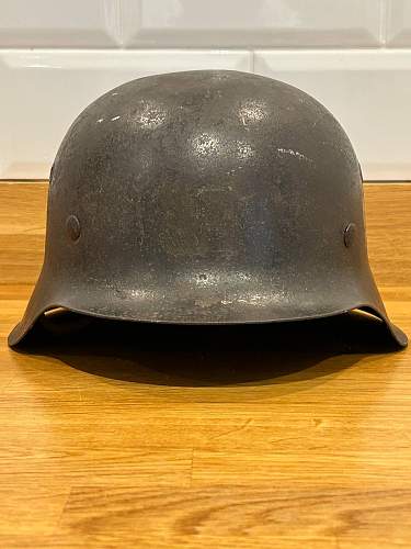 Wehrmacht M40 helmet - unfamiliar Decal