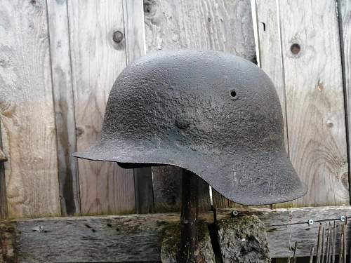 My German helmet Relic grouping