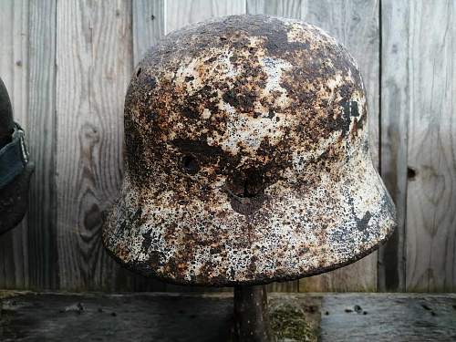 My German helmet Relic grouping