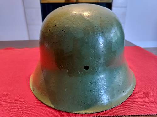 Did this helmet sit on German Soldier's head?