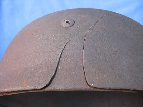 Relic Para Helmet Battle Damaged