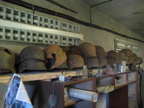 Relic german helmets