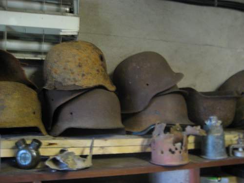 Relic german helmets