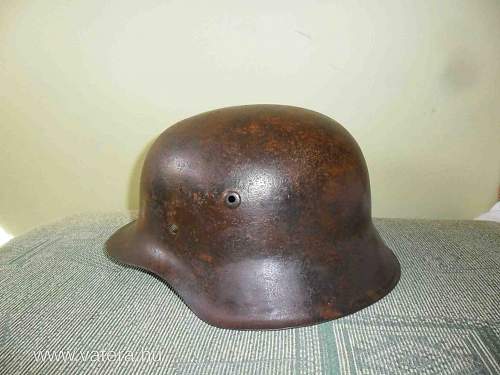 origina m42 german camo helmet?