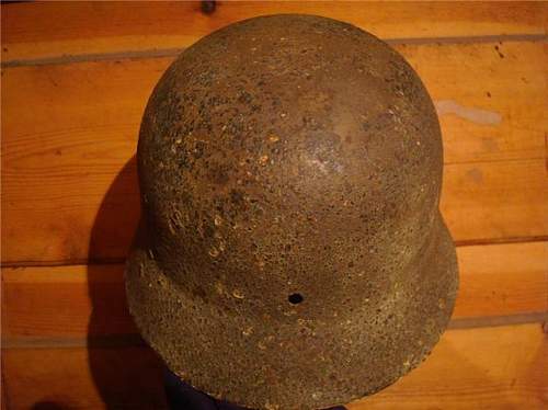 German relic helmet