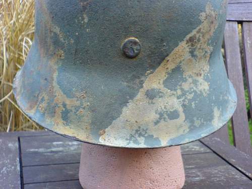 Stahlhelm M42 Normandy relic !!!!