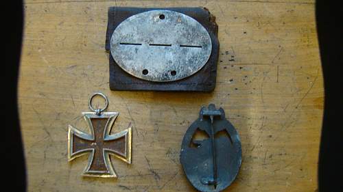 Eastern front REALLY nice helmet and medals I had offered to me....