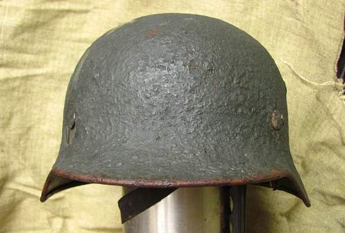 German helmet from Stalingrad