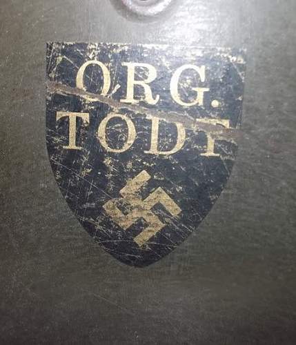 Organisation Todt Helmet