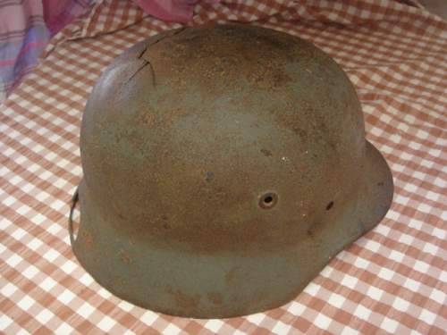 M40 dug helmet decal - what is it?