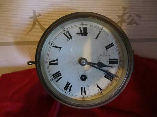Smiths Ships Clock WW2