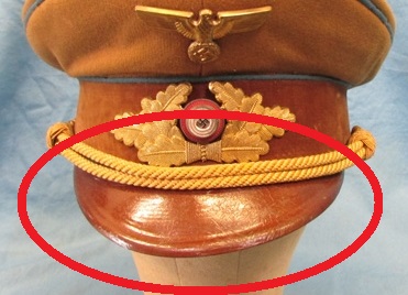 NSDAP vulc fibre visor reshaping