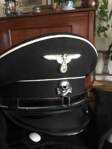 NSDAP vulc fibre visor reshaping