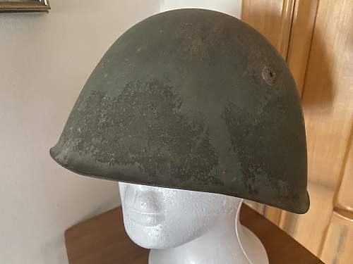 Restoration of a M33 Relic Helmet from Sicily 1943