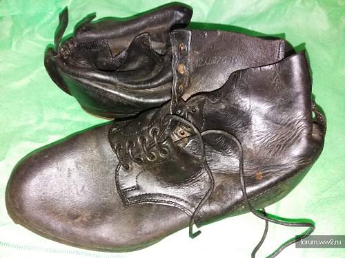M37 low ankle boots restoration
