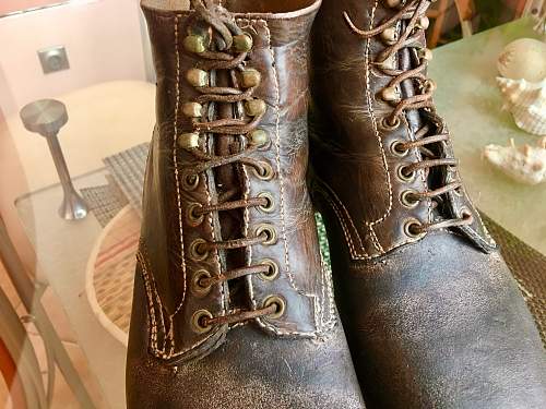 M37 low ankle boots restoration