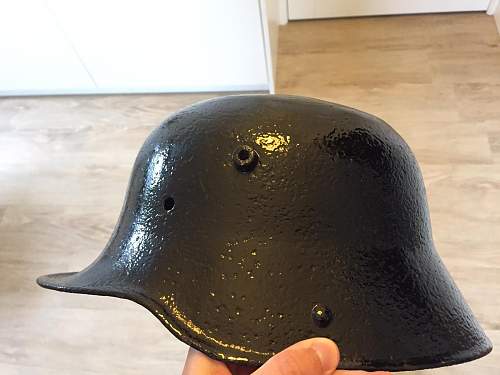 German m16 helmet: My first restoration project - need a beginner's guide
